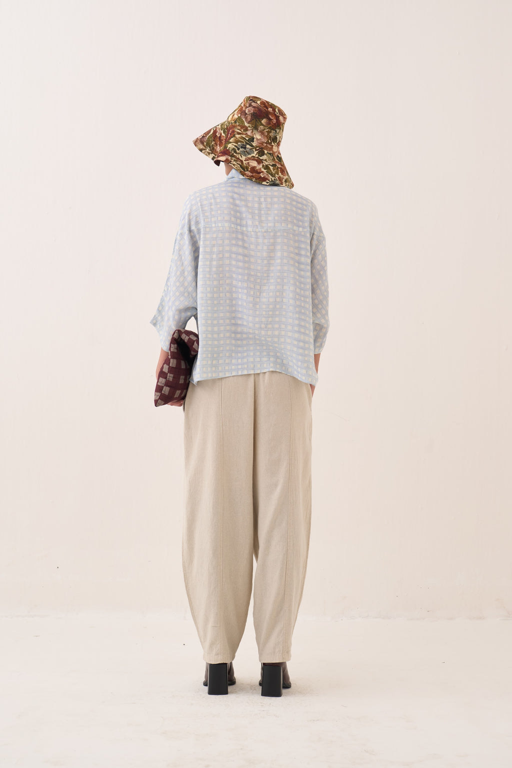 Gingham Ae Shirt Set - view 7
