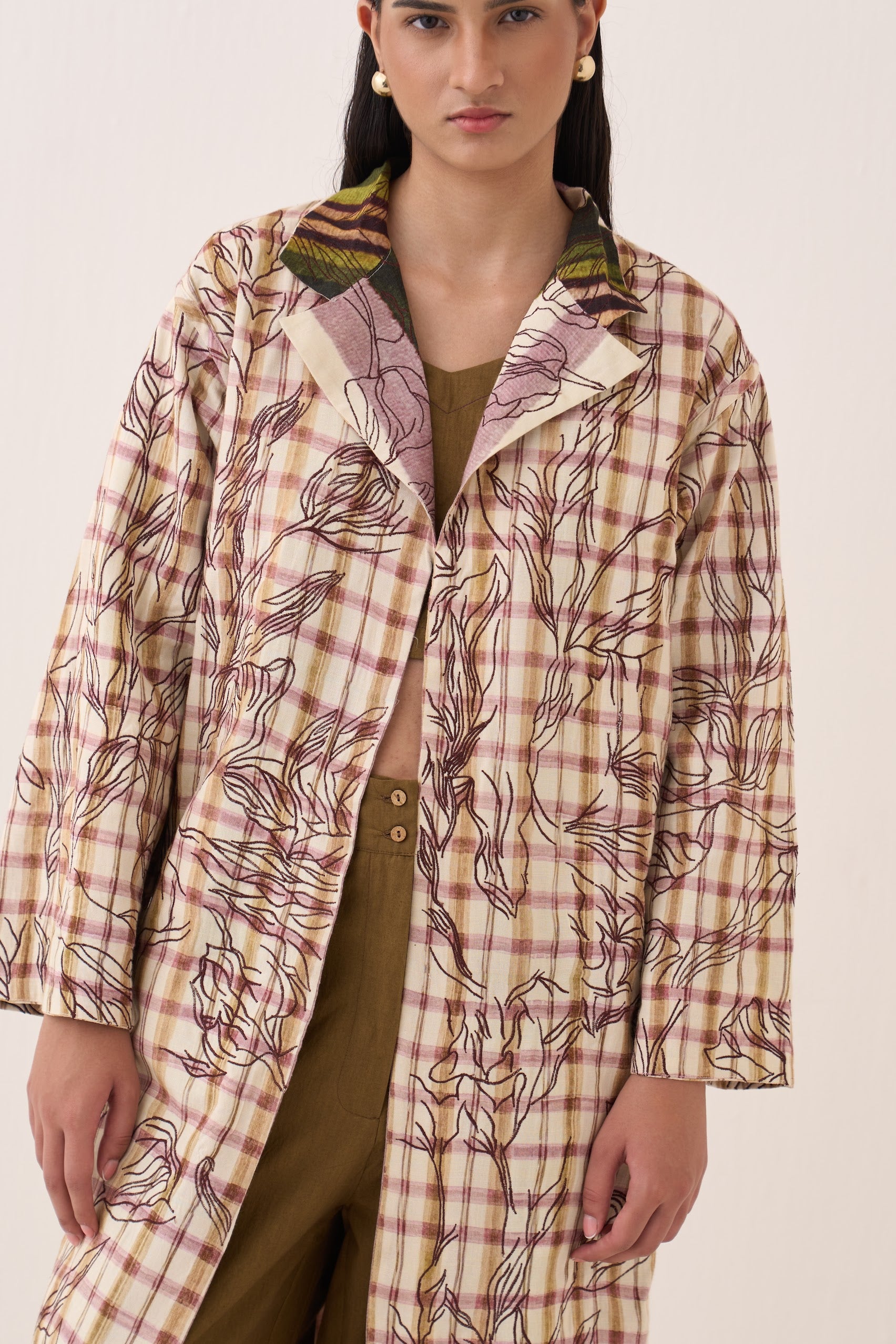 Hari Reversible Trench Jacket - view 1
