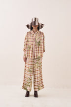 Jaali Rose Pintuck Shirt Set - view 7
