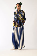 Cobalis Pintuck Shirt Set