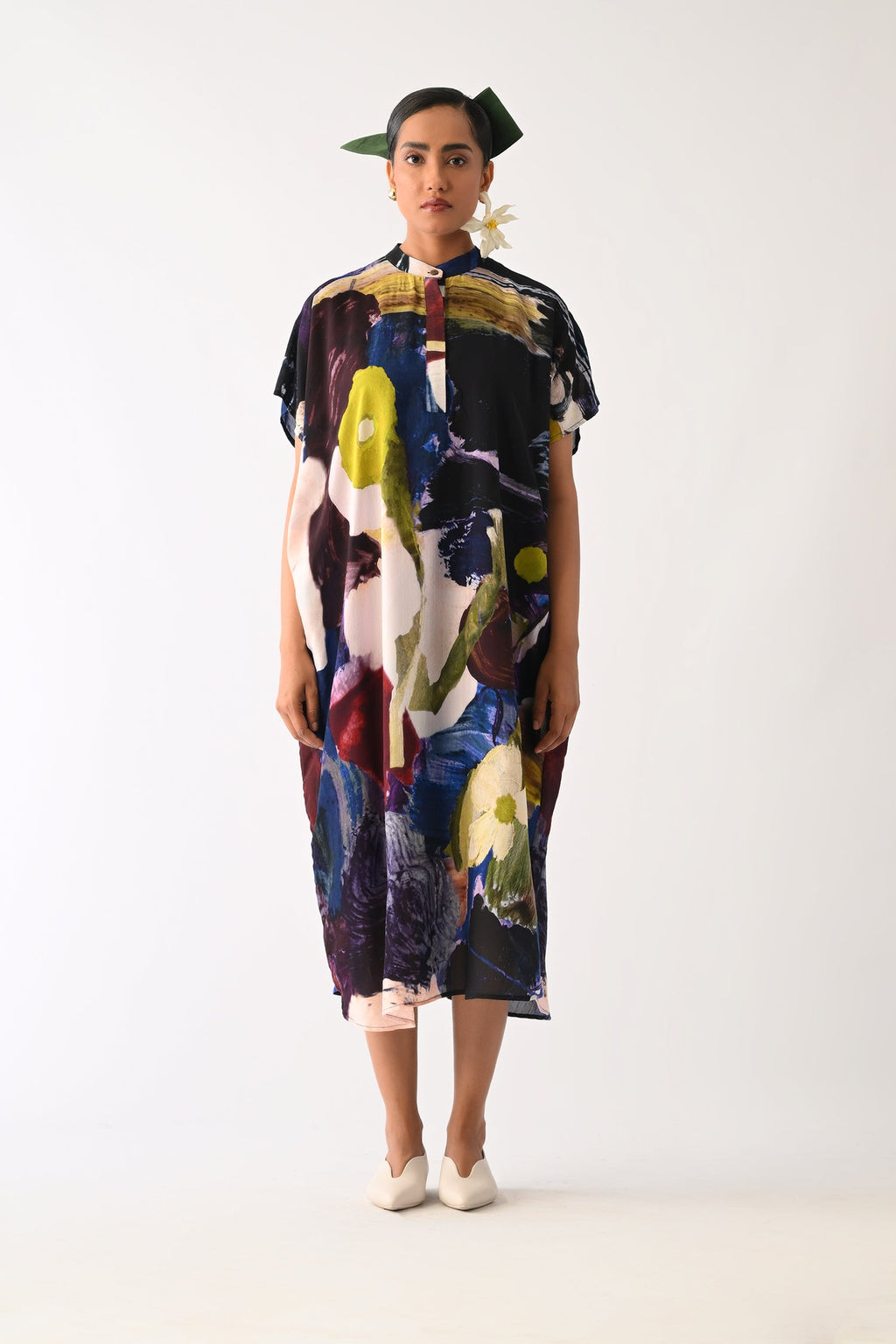 Cobalis Kaftan Dress Set