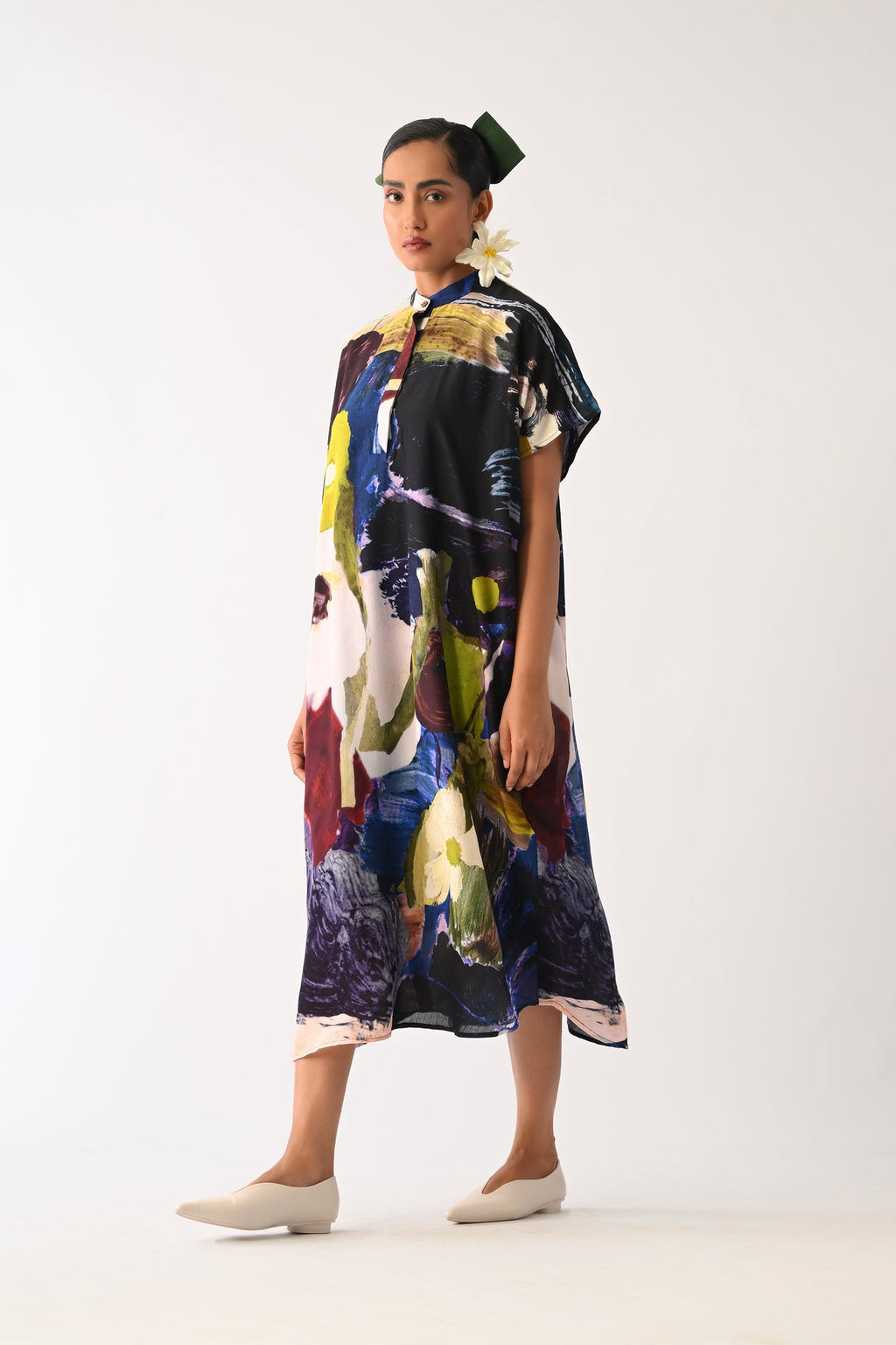 Cobalis Kaftan Dress Set