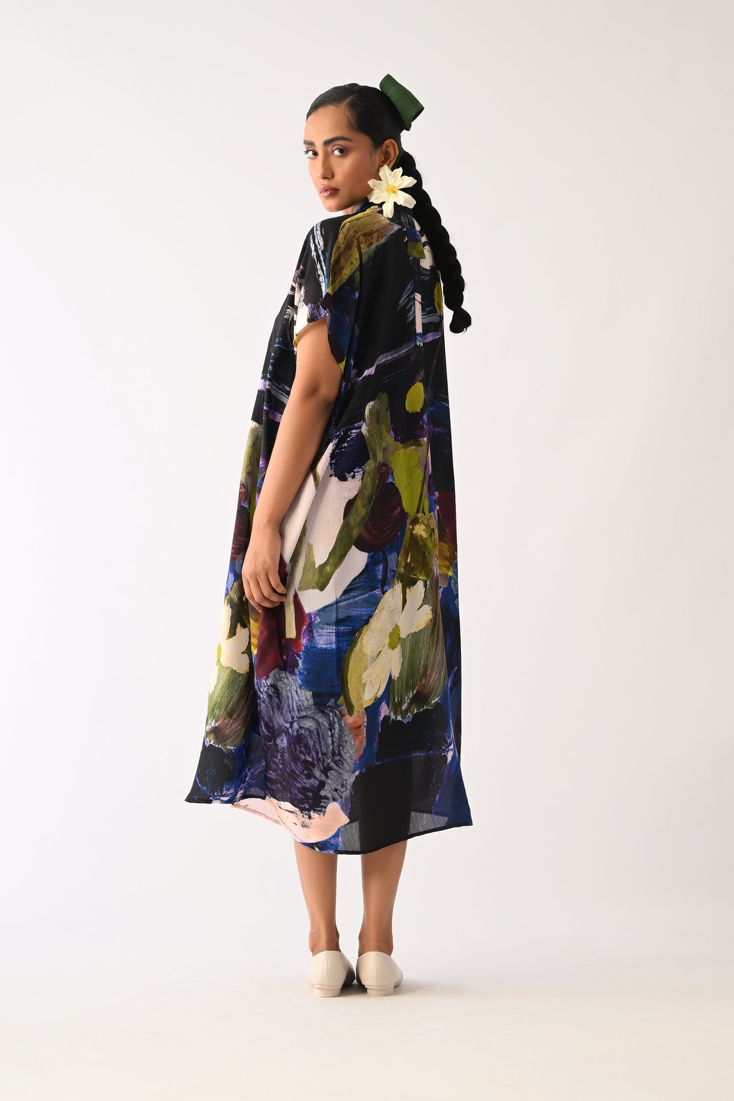 Cobalis Kaftan Dress Set