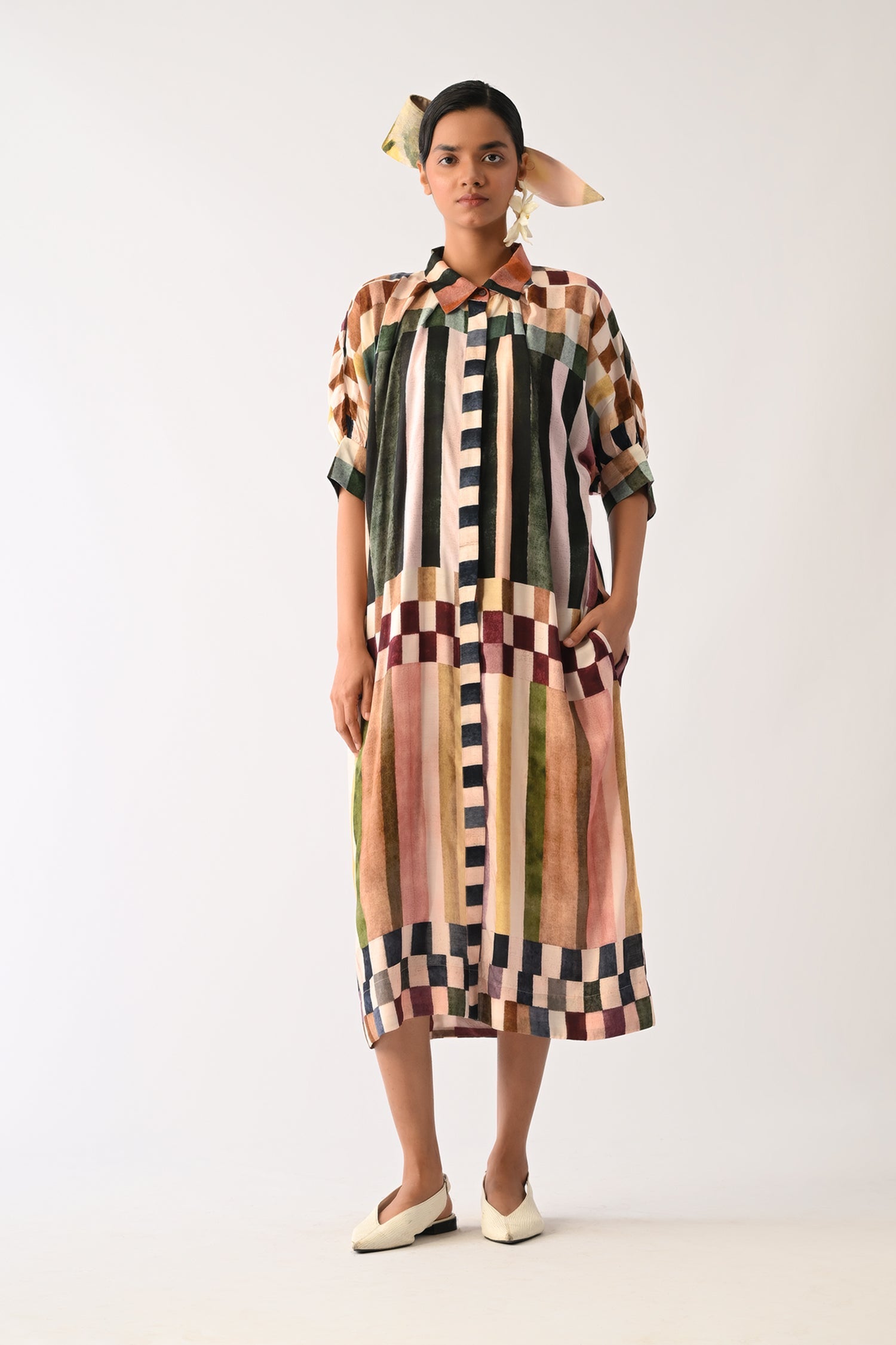 MOSaic Full Placket Dress