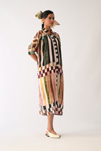 MOSaic Full Placket Dress