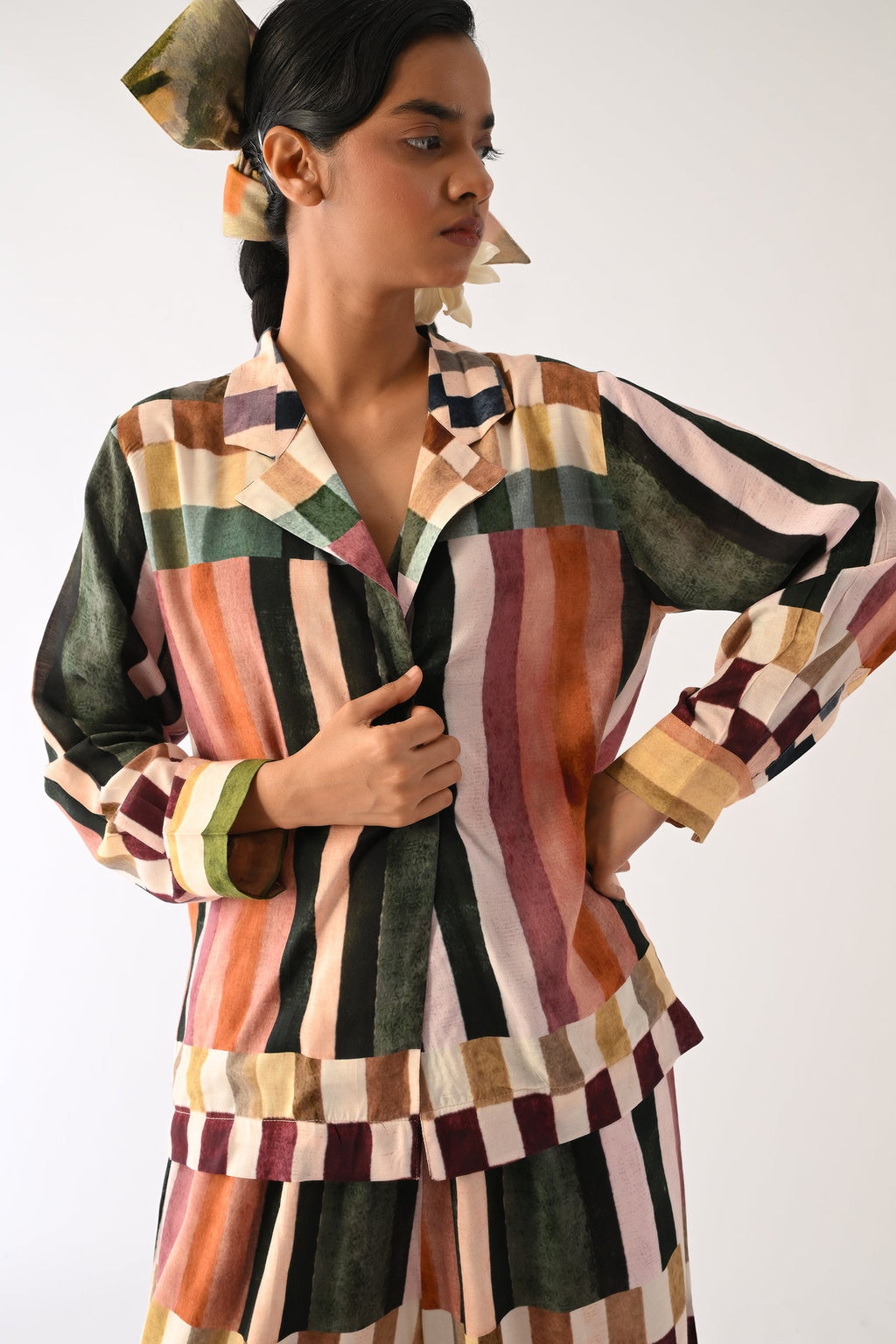 MOSaic Cuban Collar Shirt