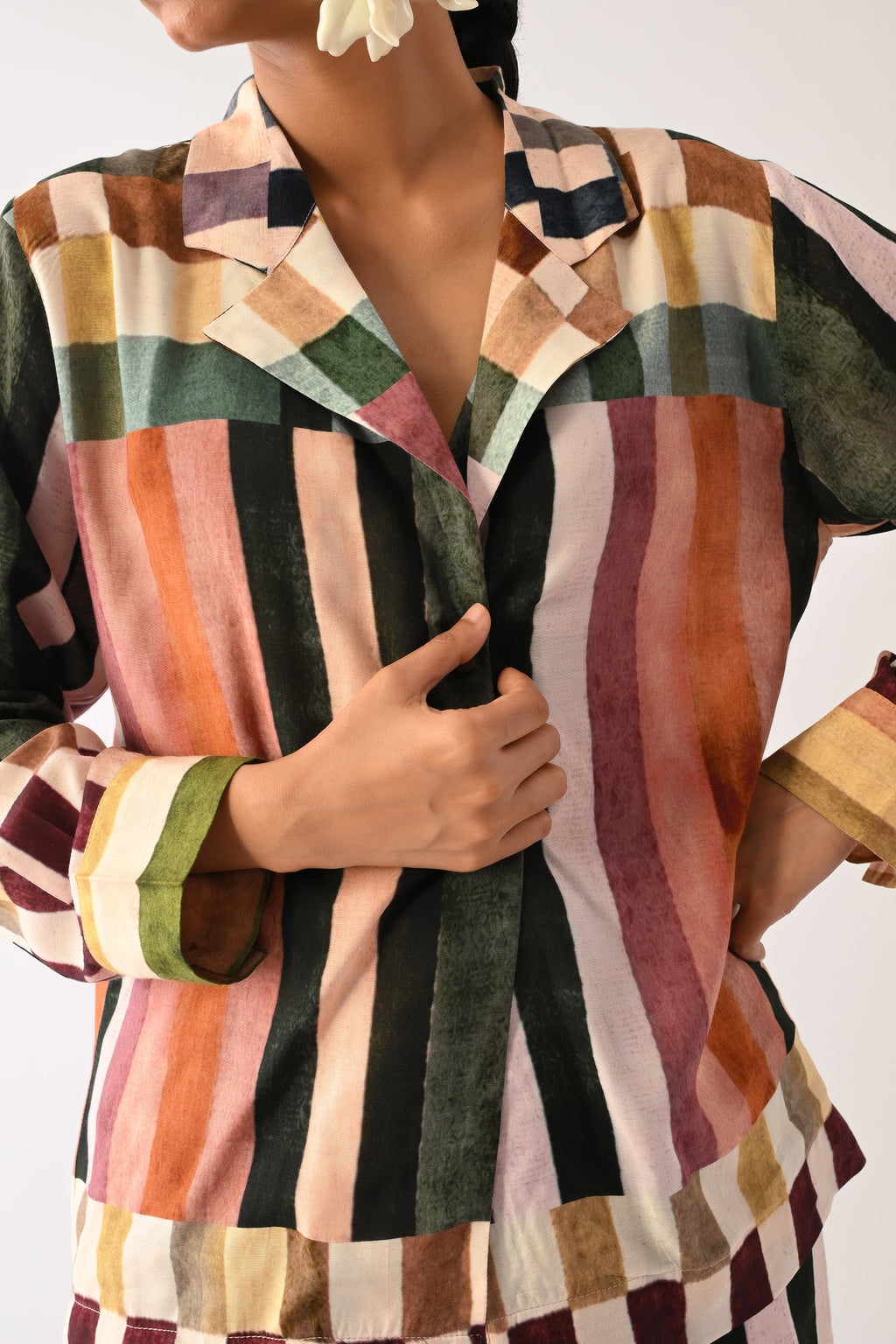 MOSaic Cuban Collar Shirt