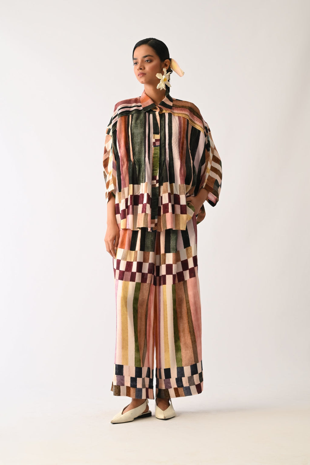 MOSaic Pintuck Shirt