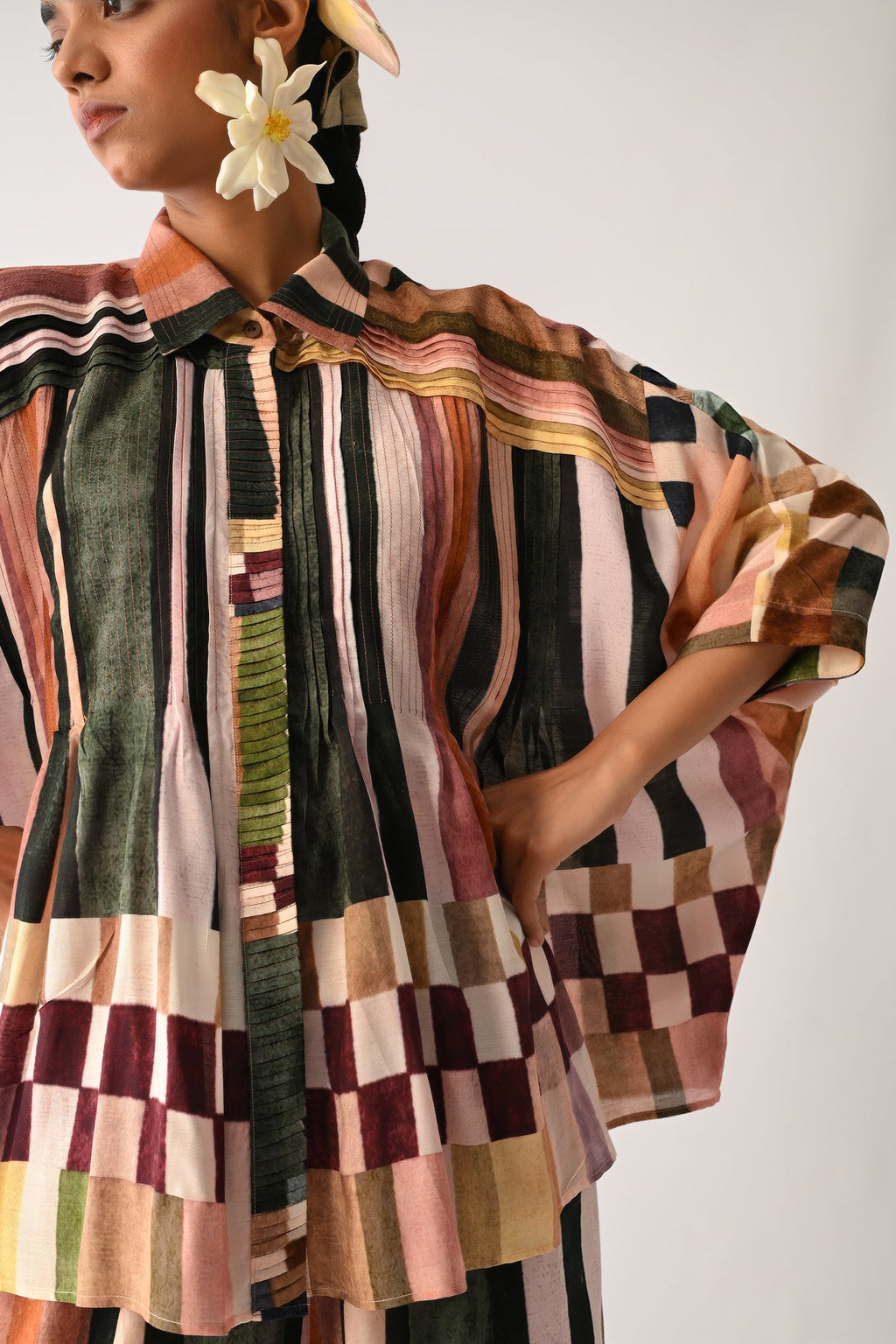 MOSaic Pintuck Shirt