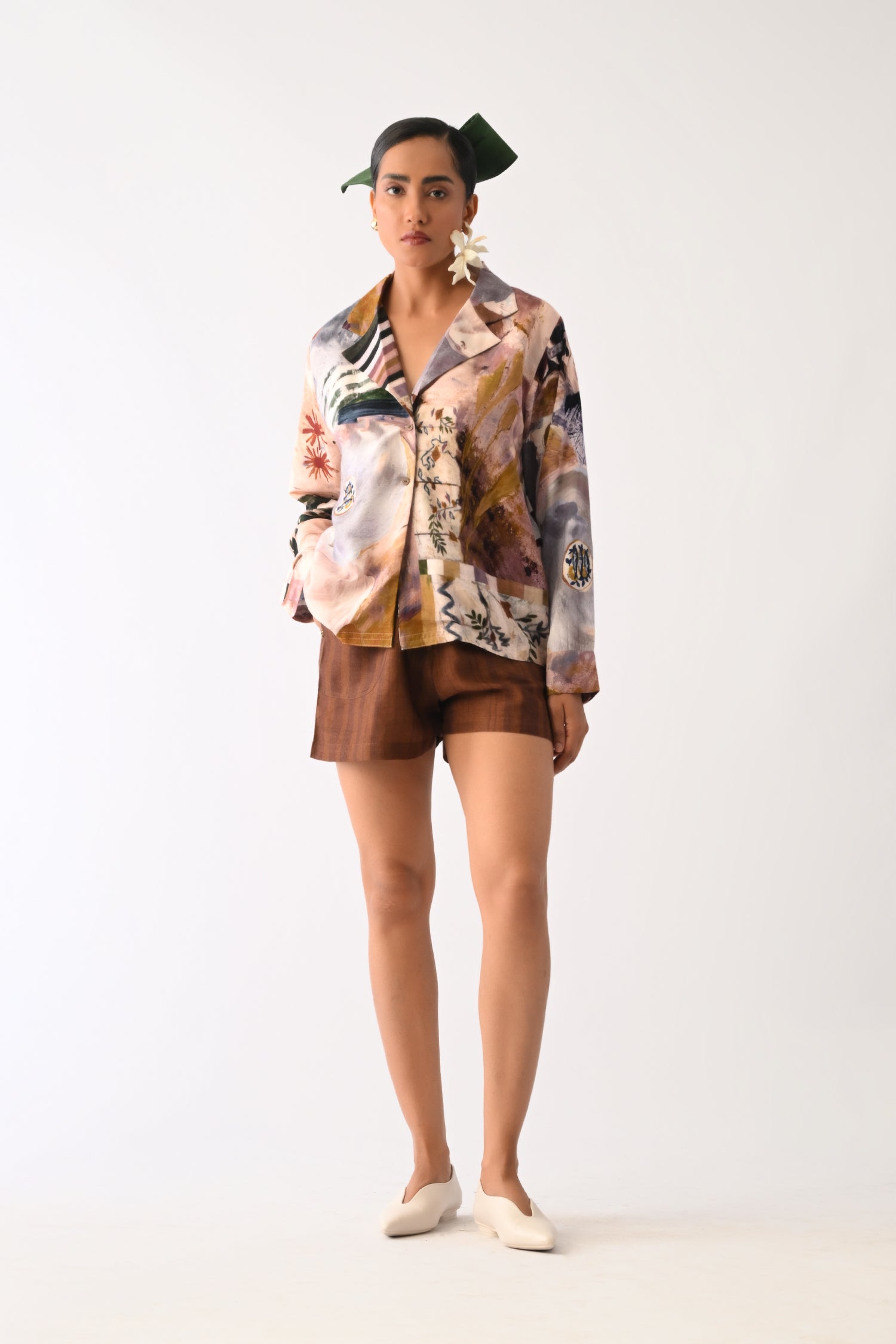 Sardinia Cuban Collar Shirt Set