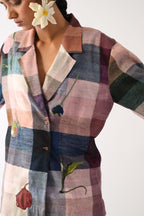 Afterglow Psyflora Appliqué Shirt
