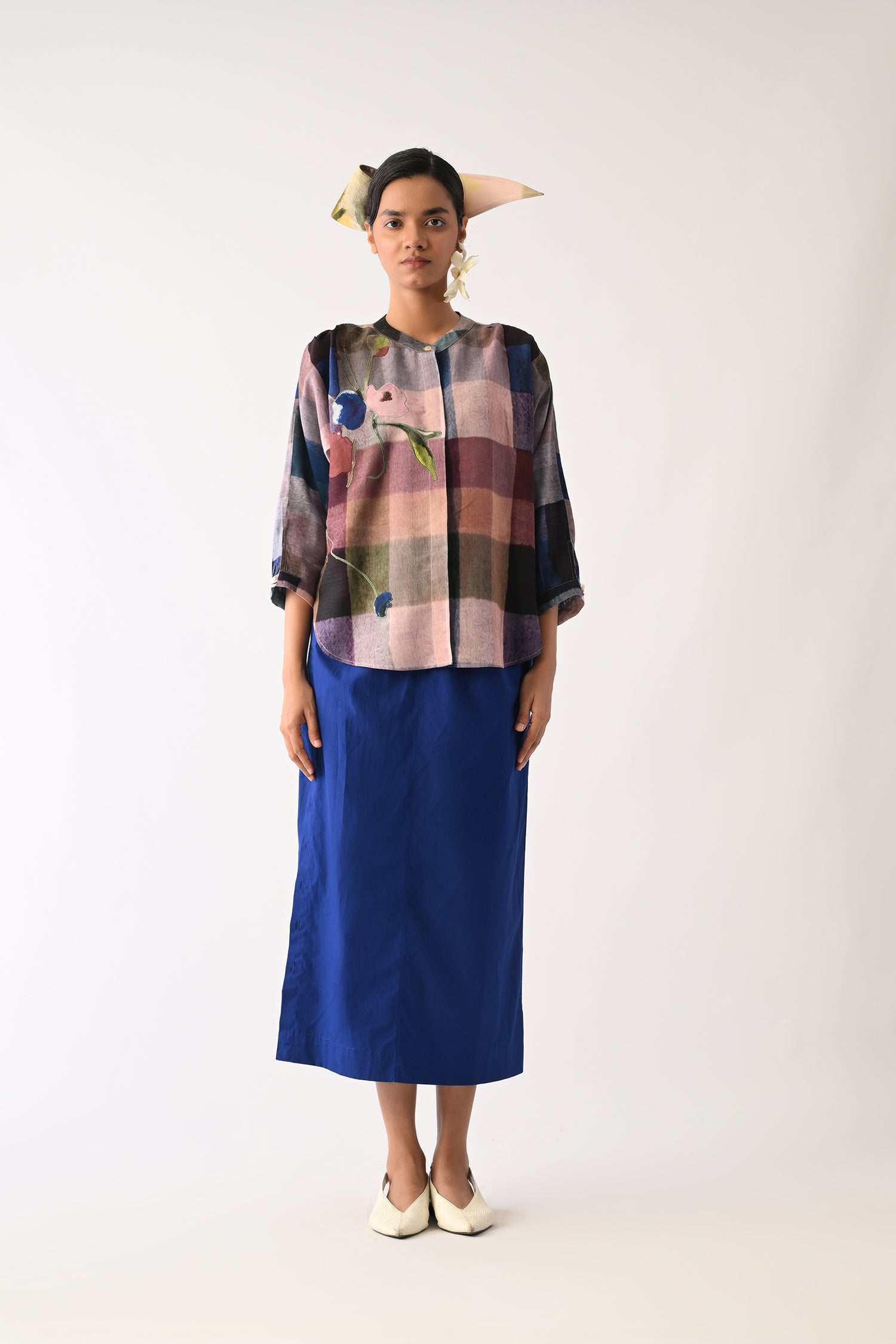 Afterglow RJ Appliqué Top
