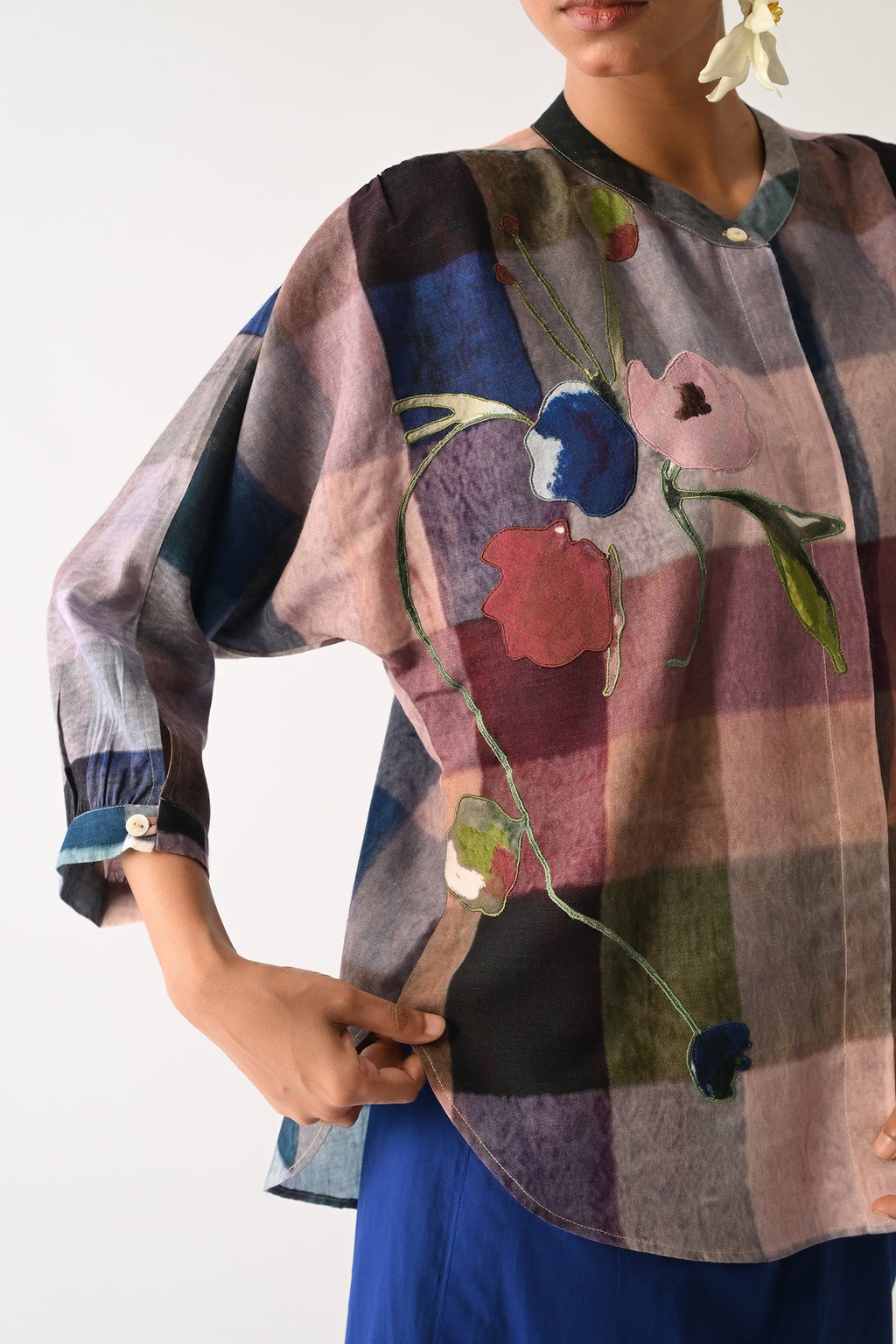 Afterglow RJ Appliqué Top