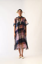 Afterglow Overlay Appliqué Dress Set