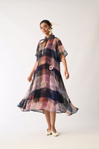 Afterglow Overlay Appliqué Dress Set