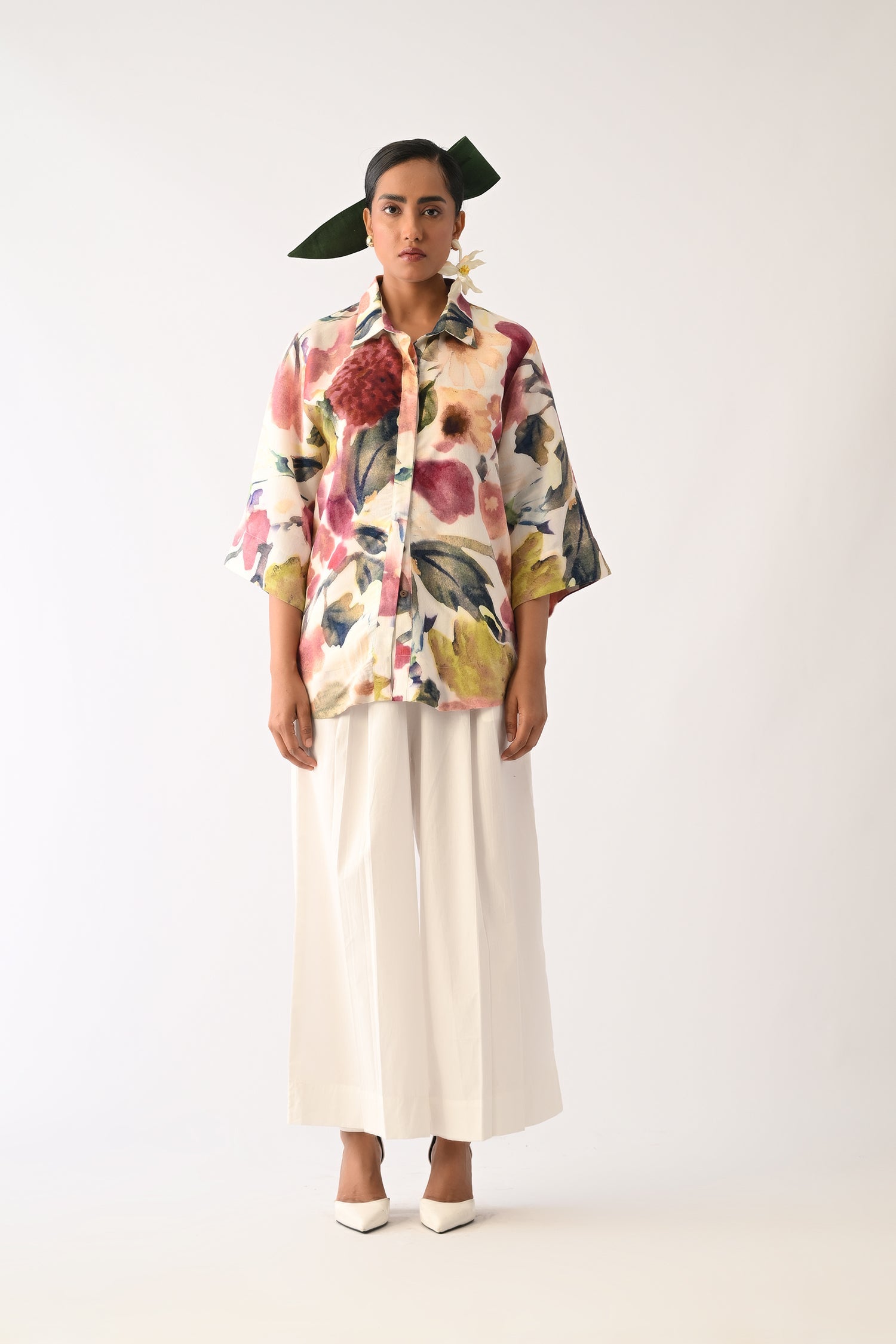 Liberty Ivory Ivy Shirt Set