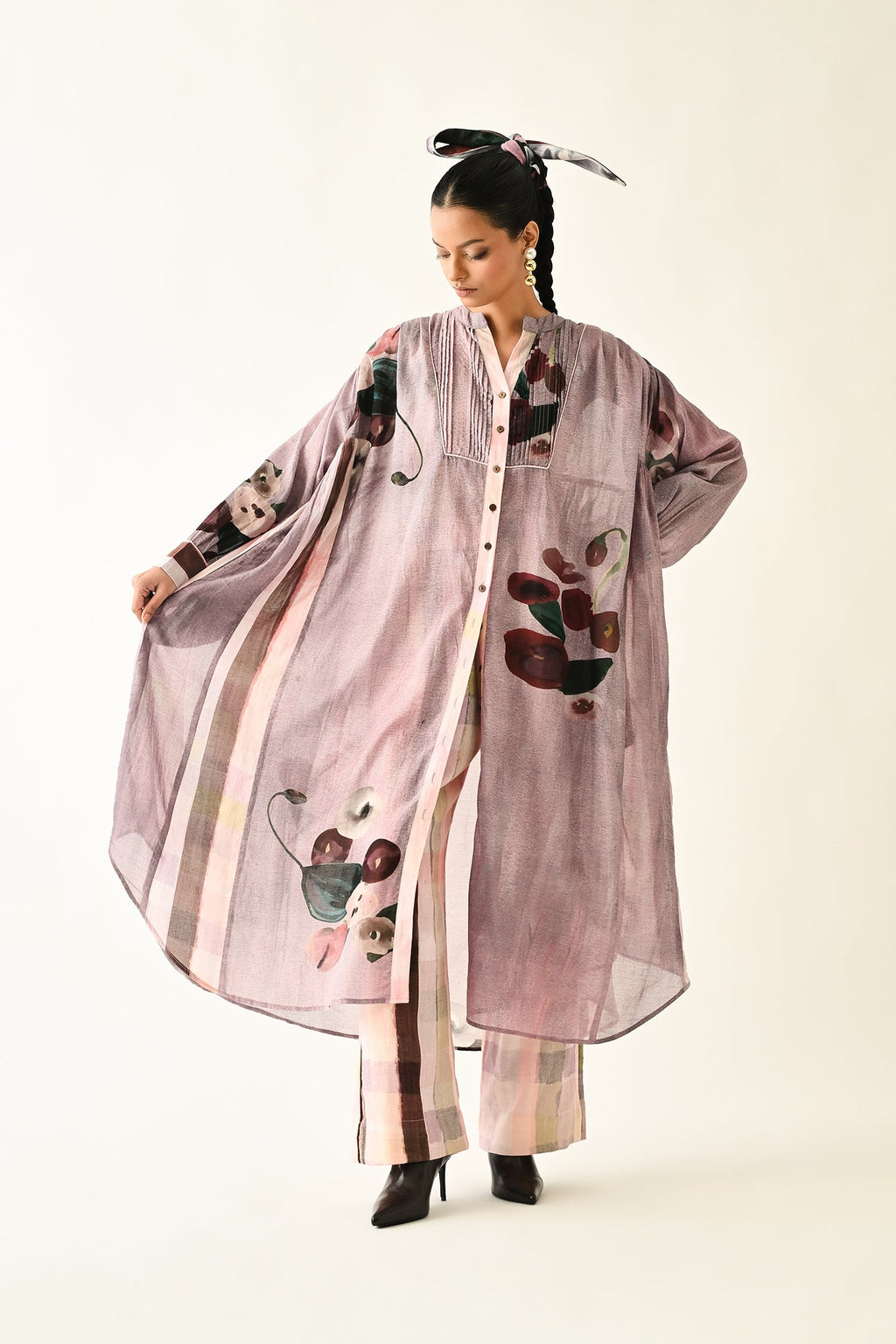 Dusk Pink Thristle Set