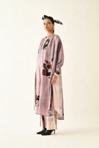 Dusk Pink Thistle Dress