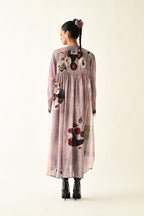Dusk Pink Thistle Dress