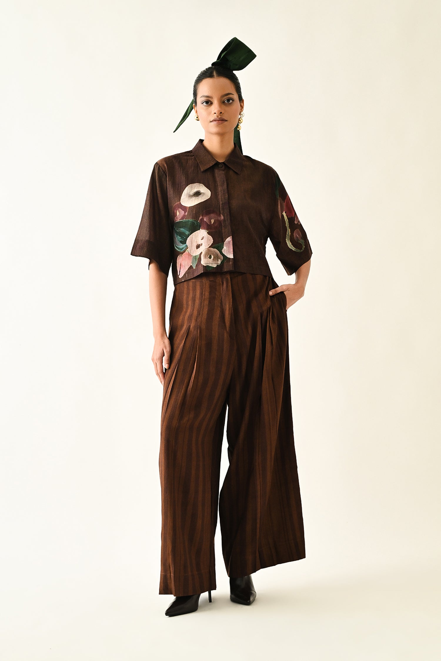 BROWN Stripes PP Pant