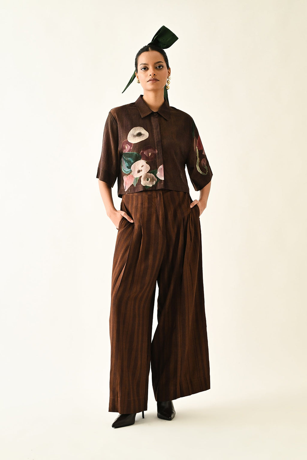 BROWN Stripes PP Pant