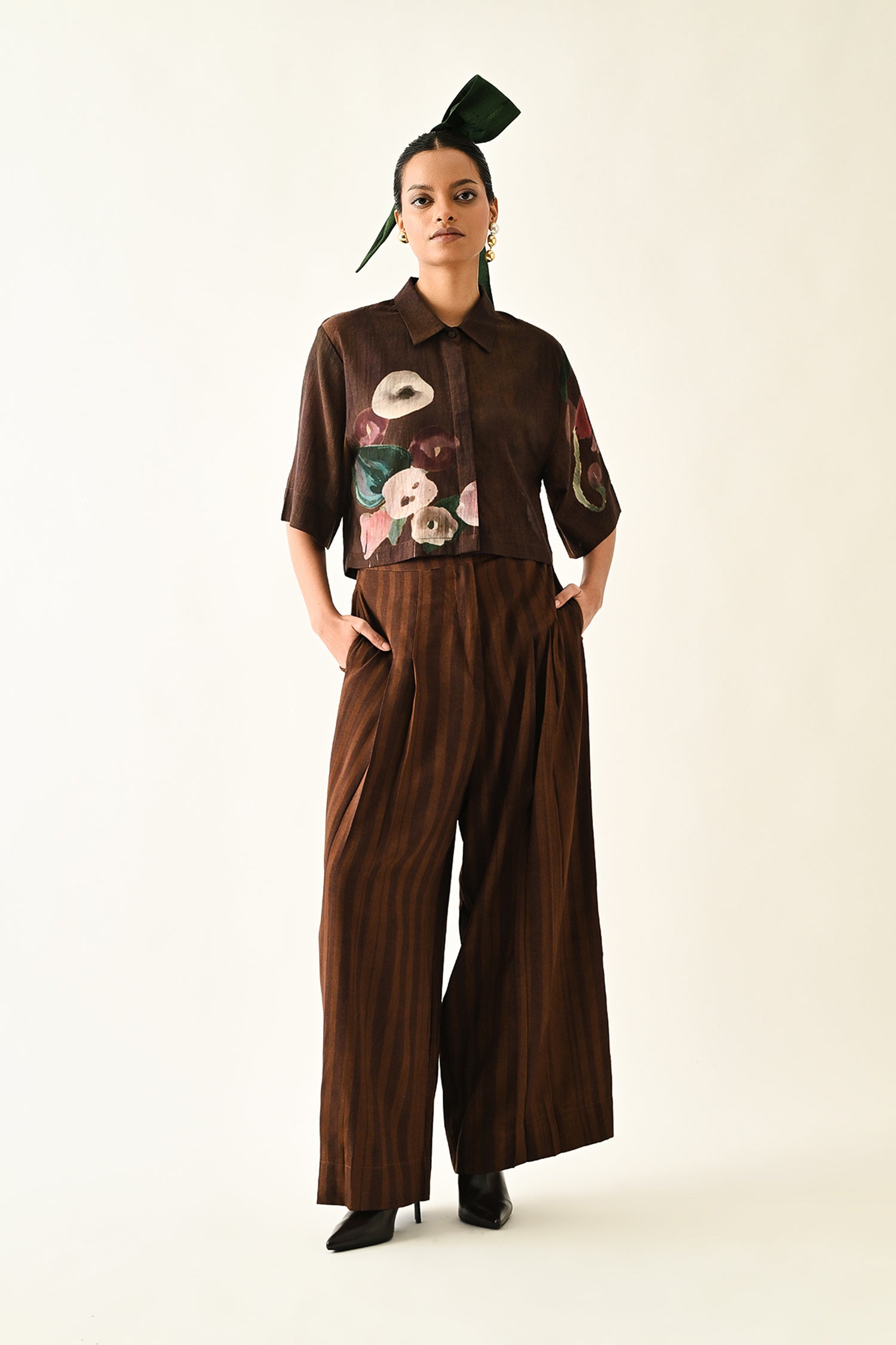 BROWN Stripes PP Pant