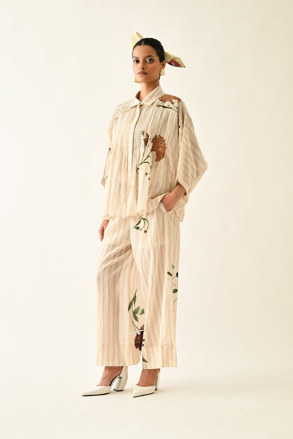 Dewstripe Shirt Set