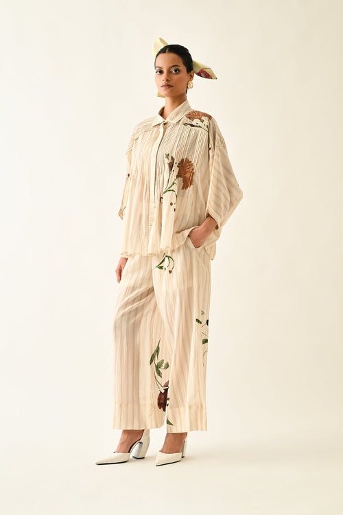 Dewstripe Shirt Set