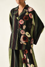 MOSs Stripes Jacket Set