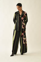 Moss Stripes PP Pant