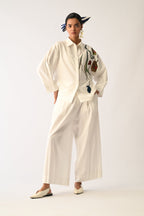 Botanica IVORY  Sky Appliqué Shirt