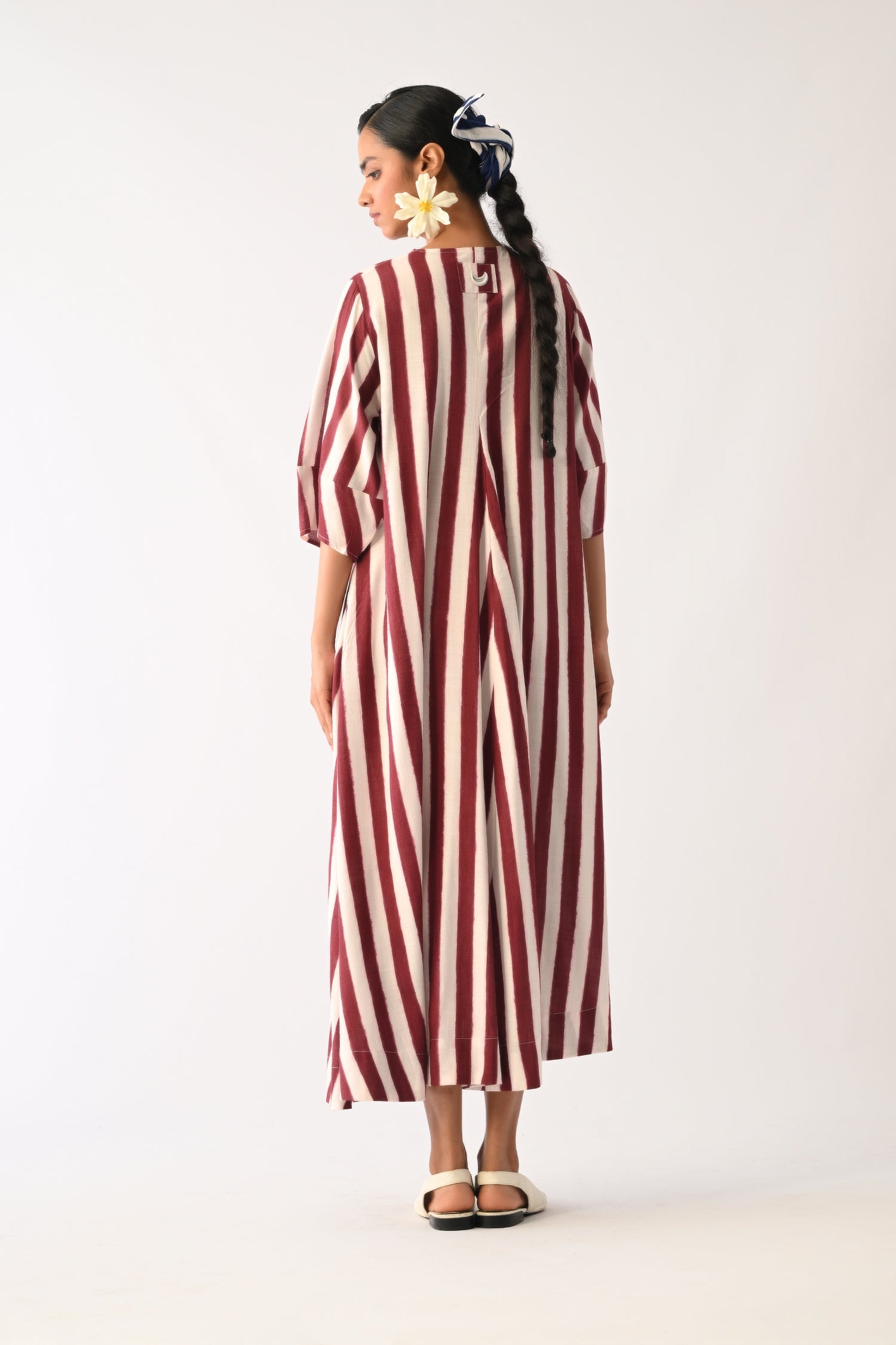 Revolt Bric Mayflower Appliqué Dress