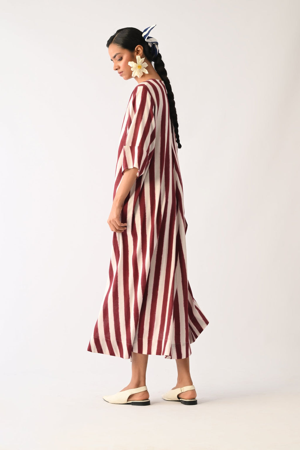 Revolt Bric Mayflower Appliqué Dress