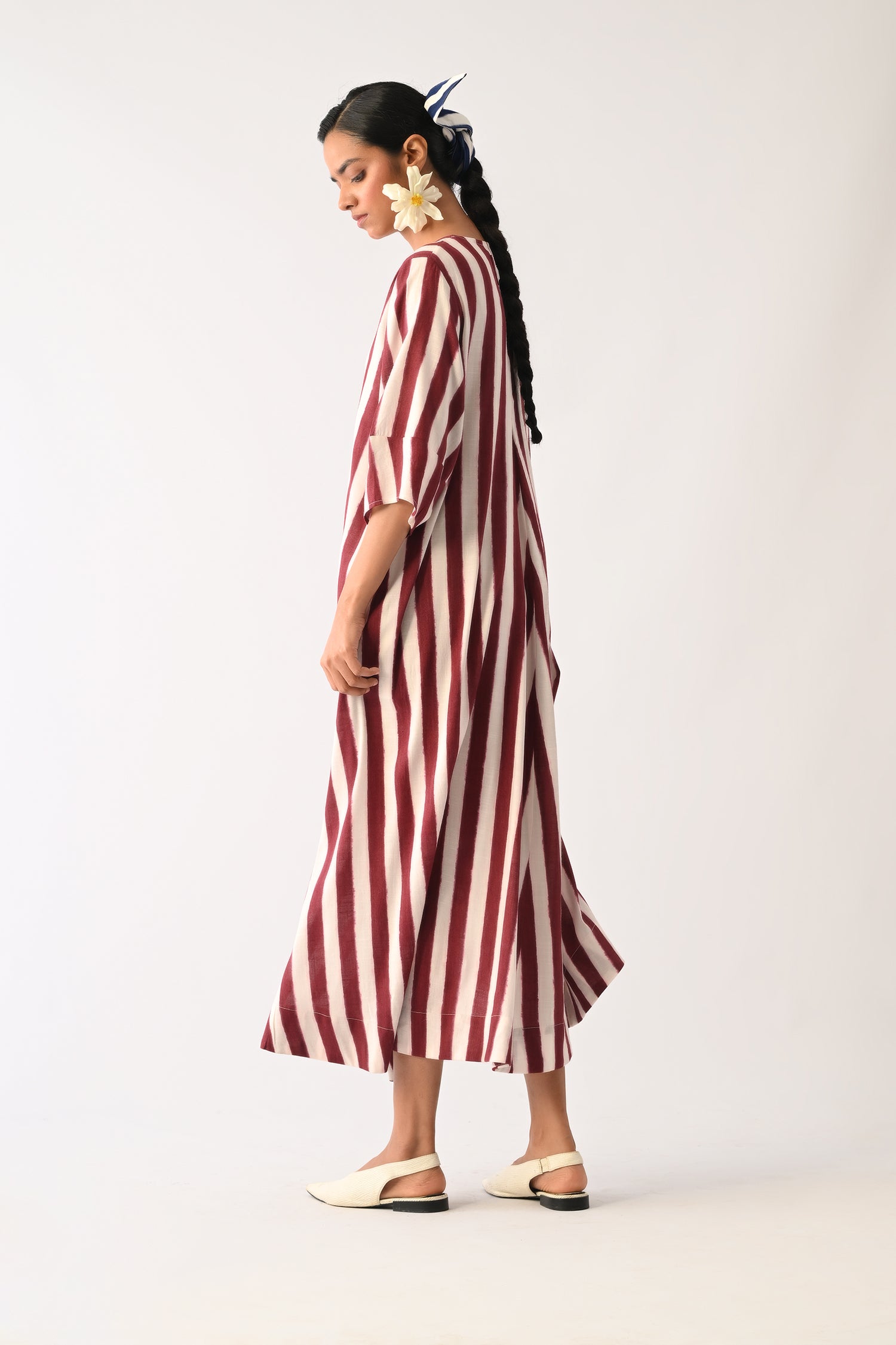 Revolt Bric Mayflower Appliqué Dress