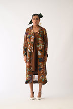 Luminia Brown Wrap Set