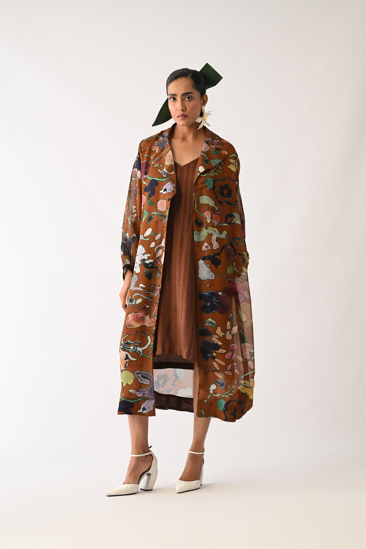 Luminia Brown Wrap Set