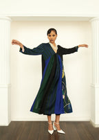 Patchwork Tier Dress