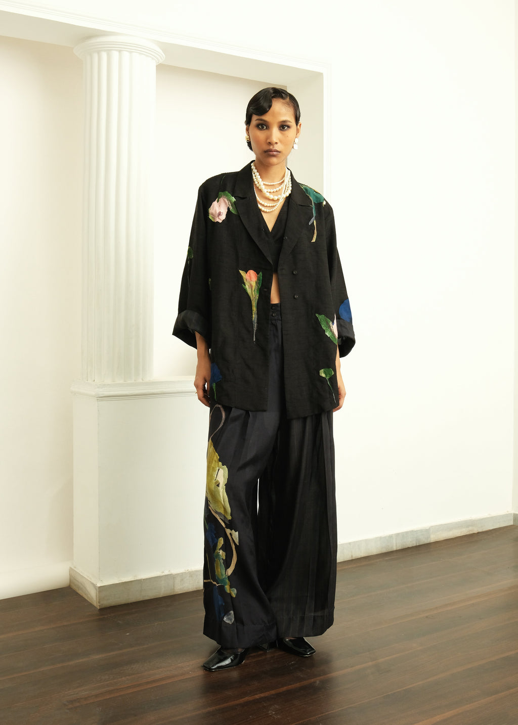 Psyflora Applique Shirt