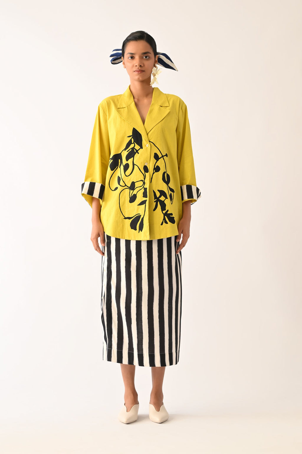 Mono CITRUS  Appliqué Jacket