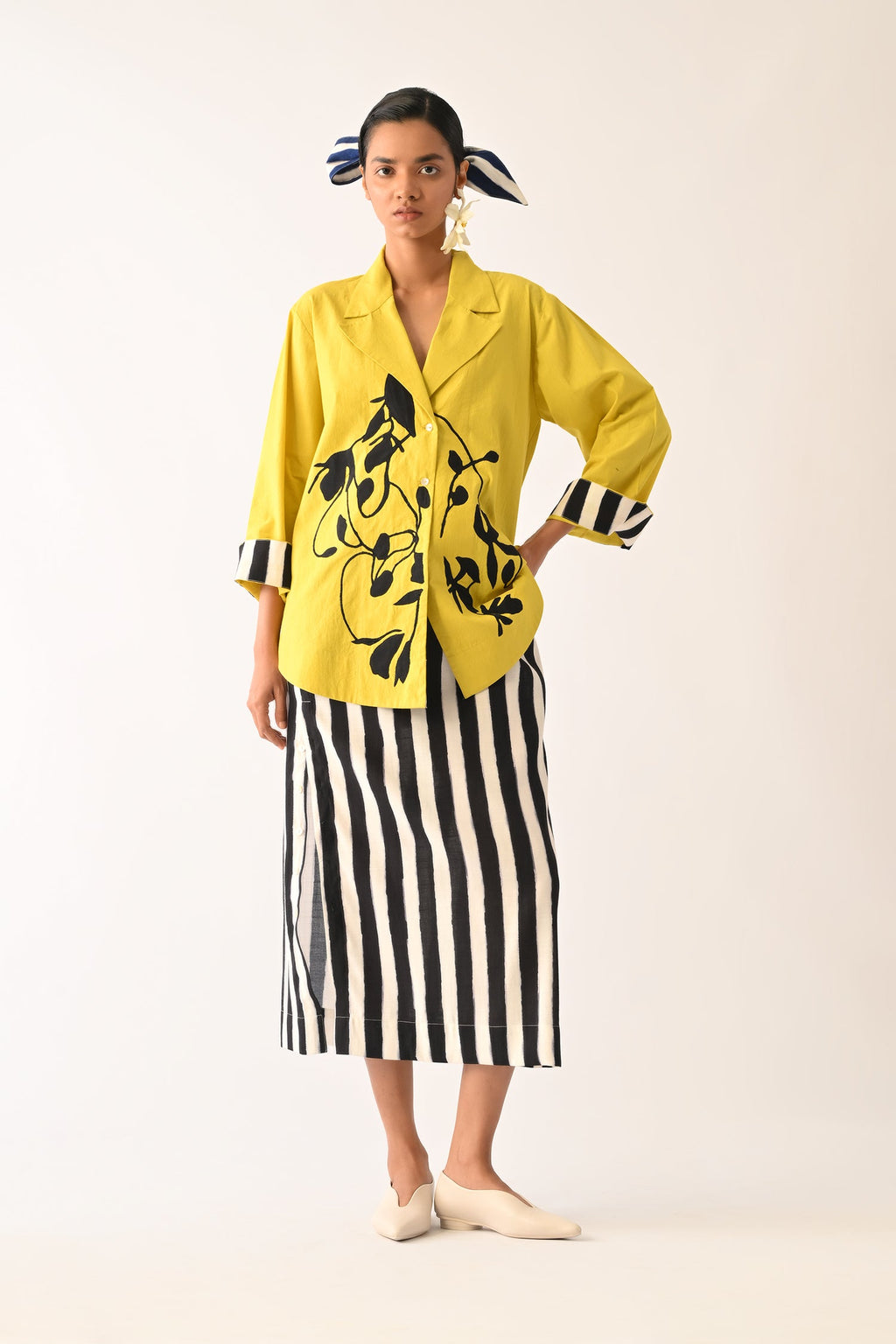 Mono CITRUS  Appliqué Jacket