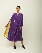 Thistle Appliqué Dress