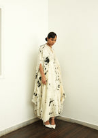 Hand-Painted BWC Drape Dress