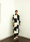 Stardust Silk Patchwork Dress