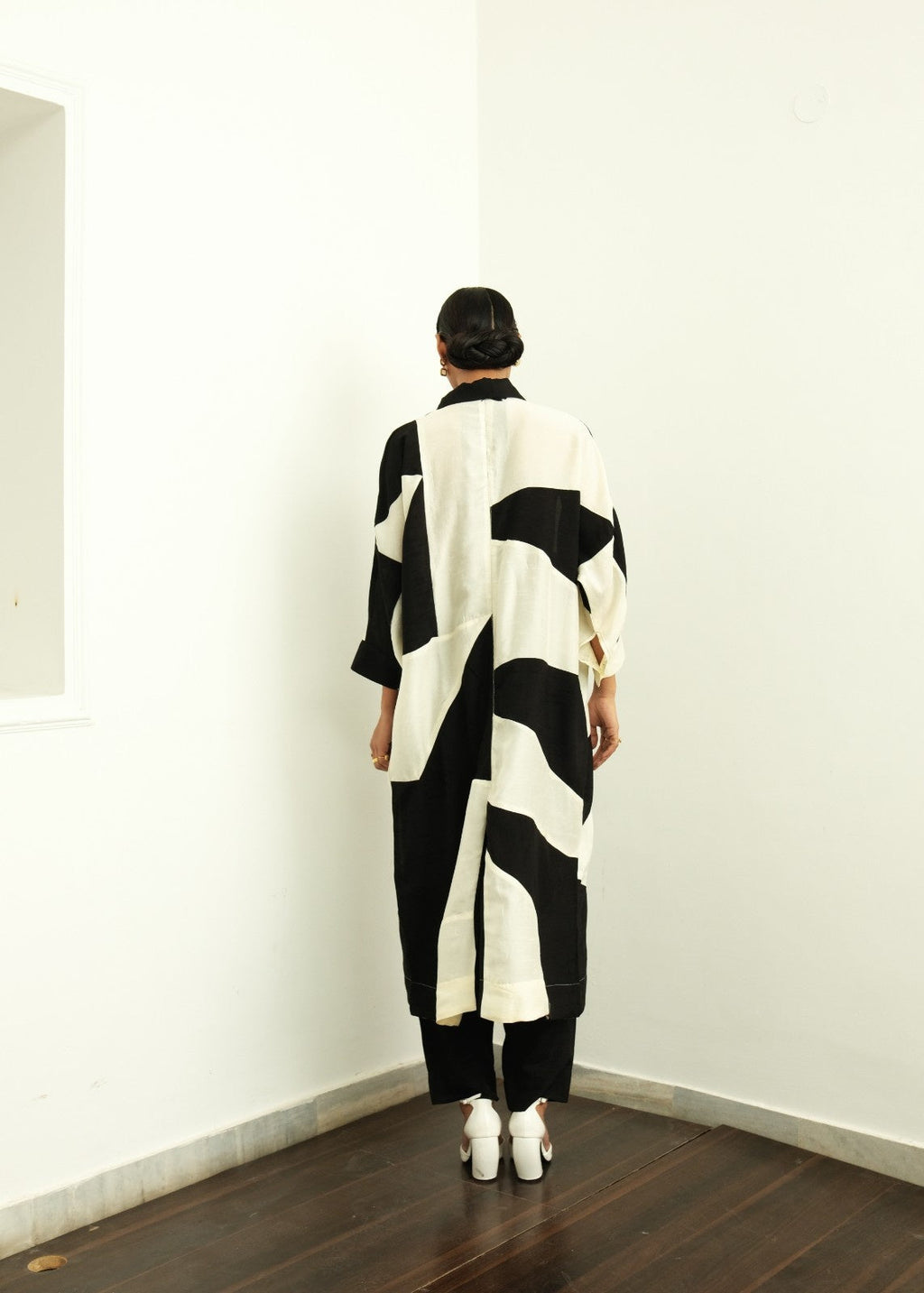 Stardust Silk Patchwork Dress