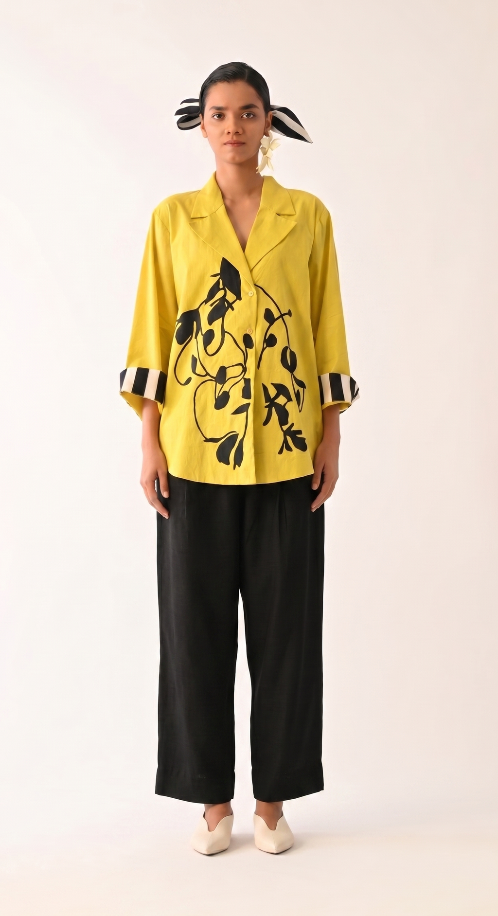 Mono Citrus Psyflora Appliqué Set