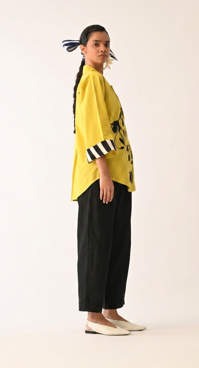 Mono Citrus Psyflora Appliqué Set