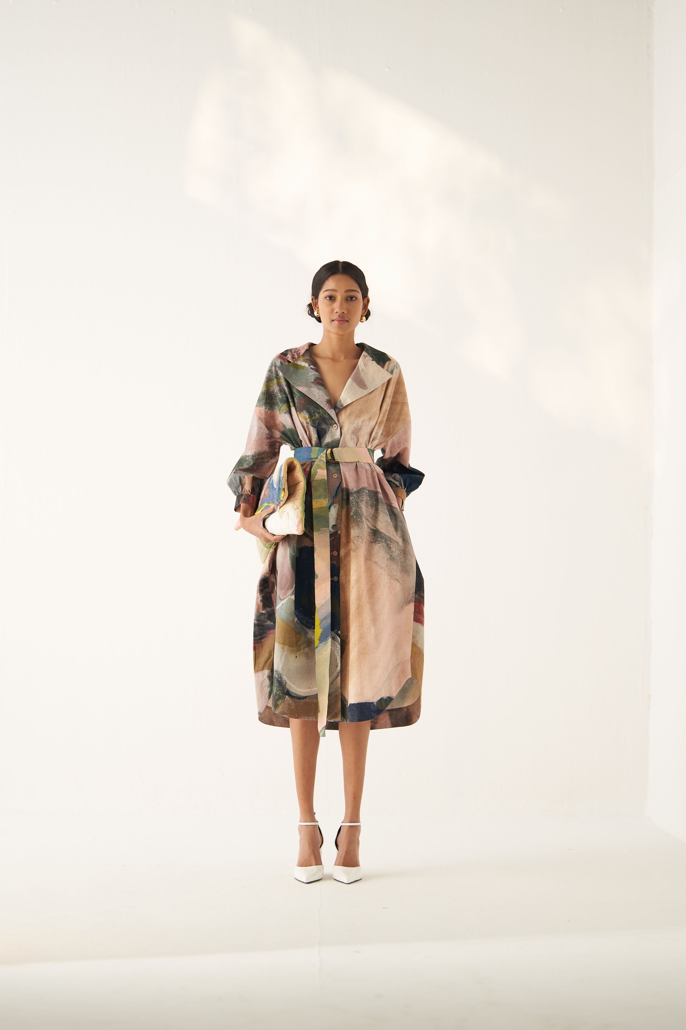Wallflower Trench Dress (Accessories are Separate)